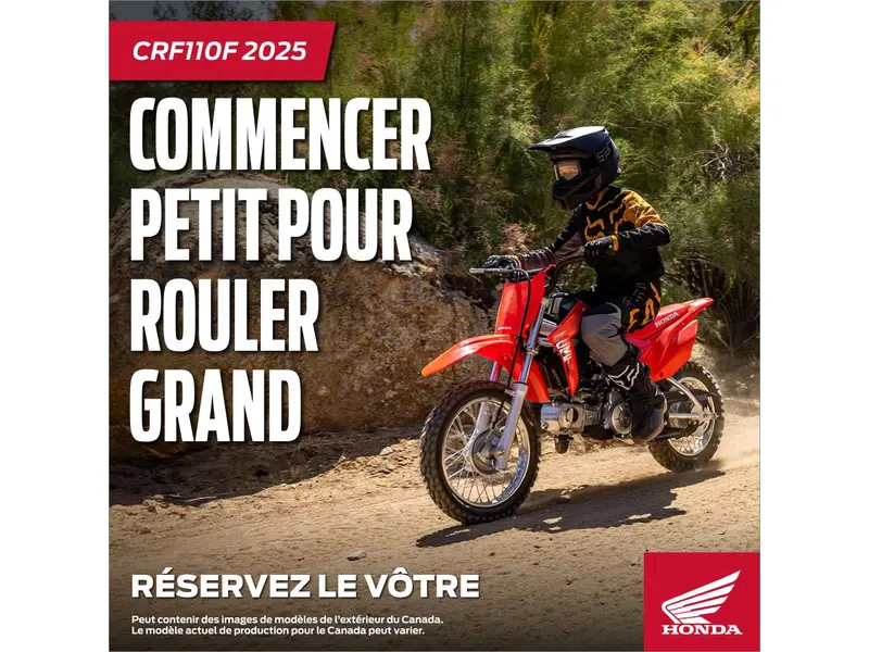 2026 Honda CRF 110 F thumbnail 2