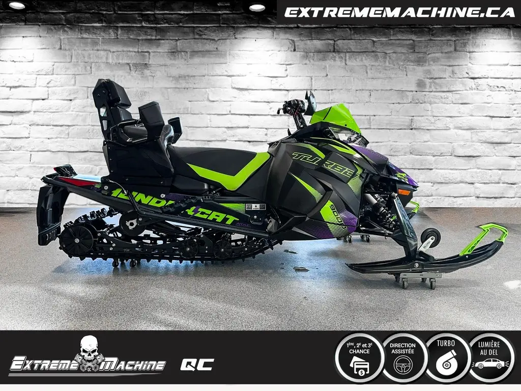 Arctic Cat ZR9000 THUNDERCAT - ATAC - EPS 2023 - IMPECCABLE - SEULEMENT 2004KM