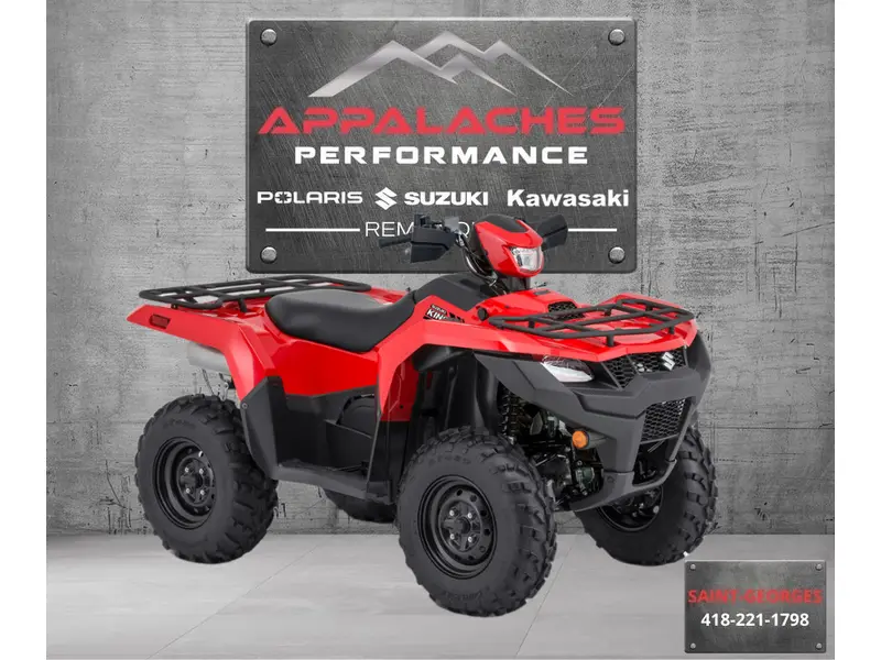 2025 Suzuki KINGQUAD 500 XP