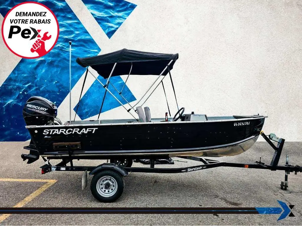 2014 STARCRAFT DLX 14 StarFish  25hp