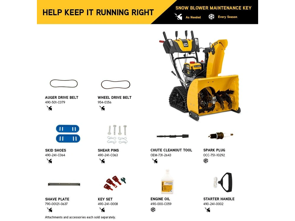 2024 Cub Cadet 2x 26 Trac Ip 272cc alt