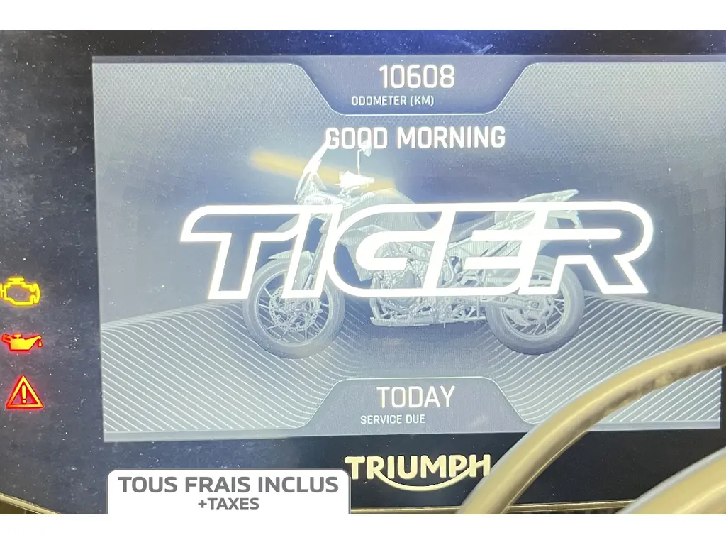 2020 Triumph Tiger 900 Rally Pro - Frais inclus+Taxes