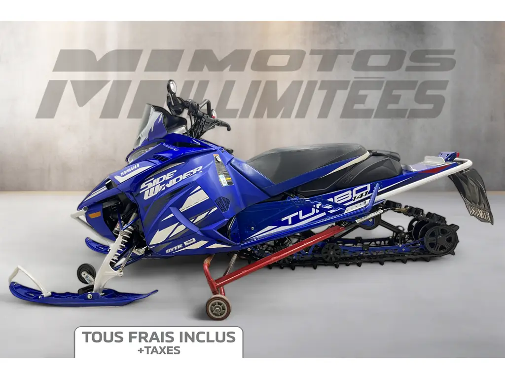 2019 Yamaha Sidewinder XT-X LE 141 - Frais inclus+Taxes