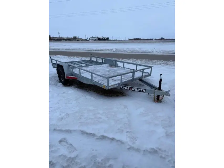 2025 True North 14' X 83" CHANNEL GALVANIZED UTILITY TRAILER