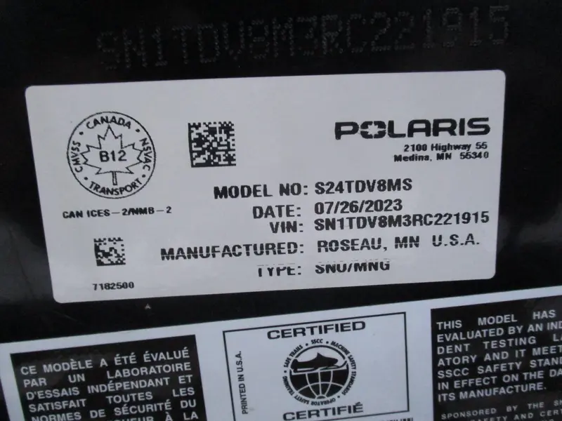 2024 Polaris matryx VR1 BOOST 850