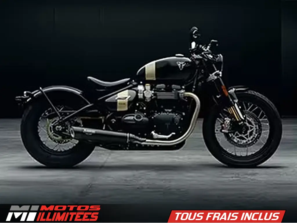 2025 Triumph Bonneville Bobber TFC Frais inclus+Taxes