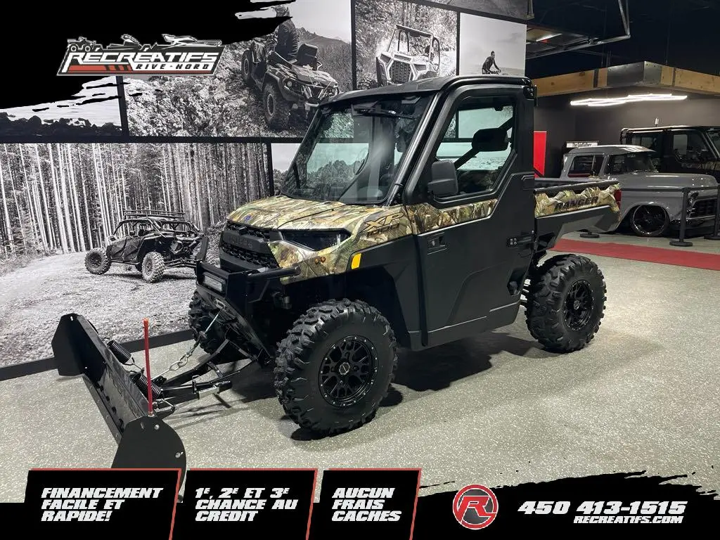 2021 Polaris RANGER XP 1000 NORTHSTAR ULTIMATE EDITION **PELLE POLARIS 72 POUCES INCLUSE**