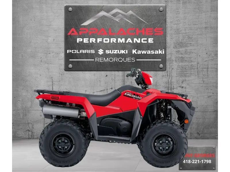 2025 Suzuki KINGQUAD 500 XP