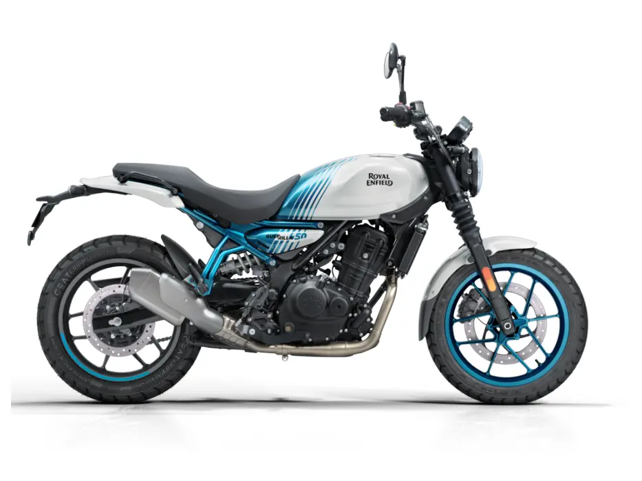 Royal Enfield Guerrilla 450 Brava Blue 2026