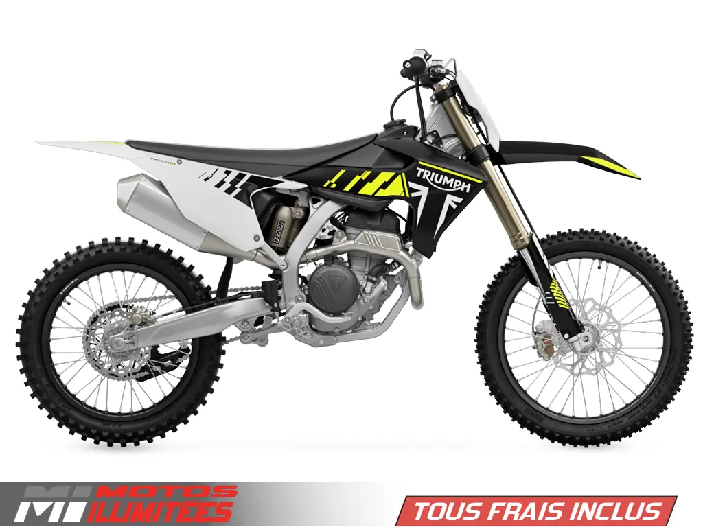 2025 Triumph TF 250-X Frais inclus+Taxes