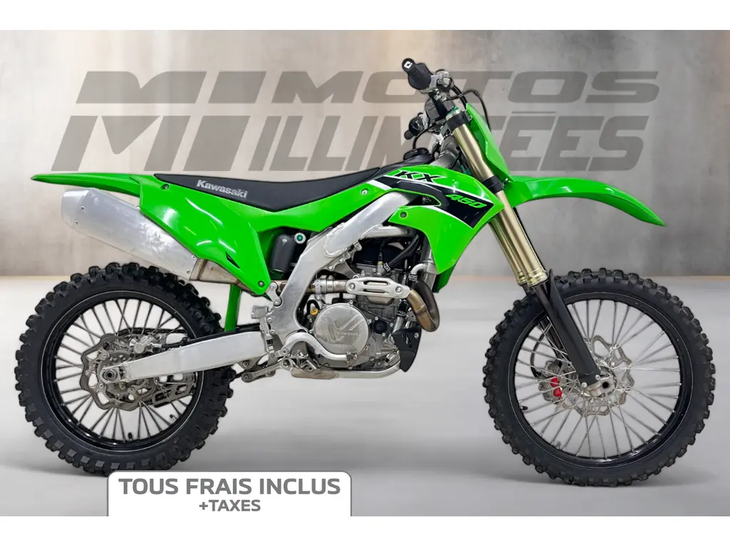 2023 Kawasaki KX450F Frais inclus+Taxes