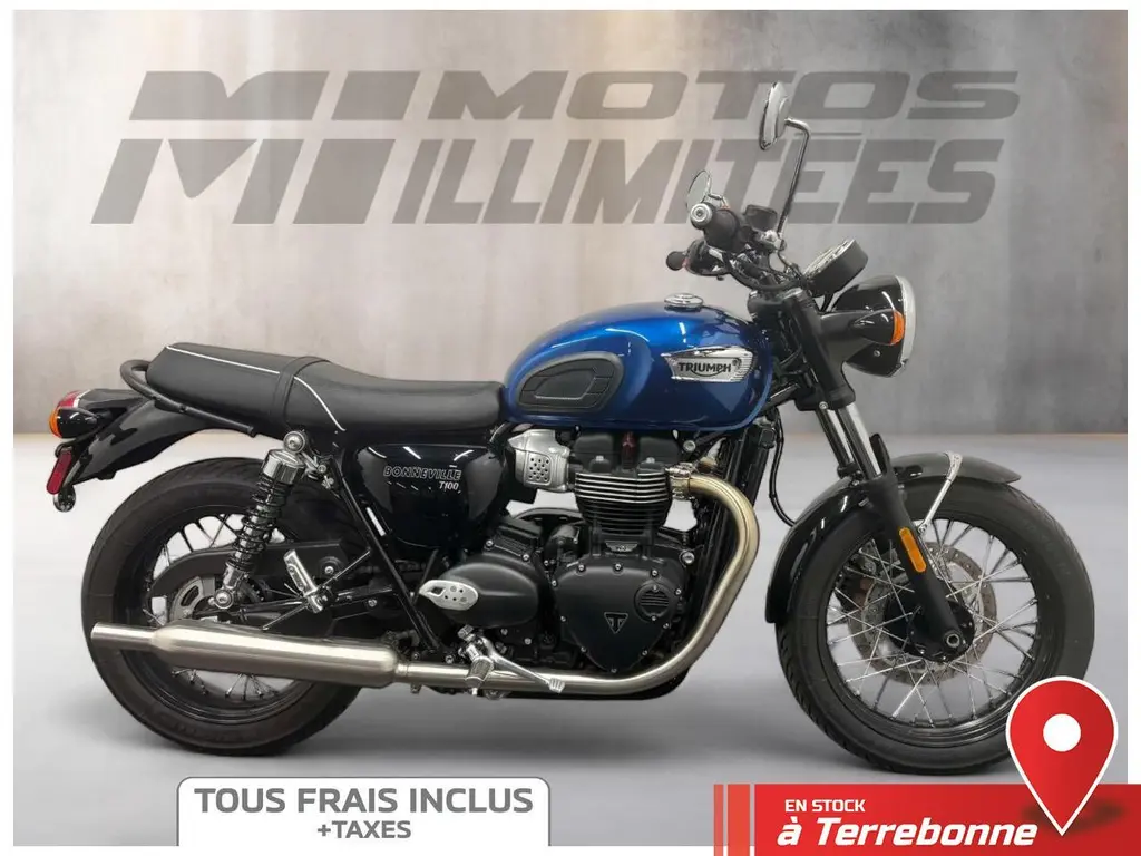 2023 Triumph Bonneville T100 Chrome Edition