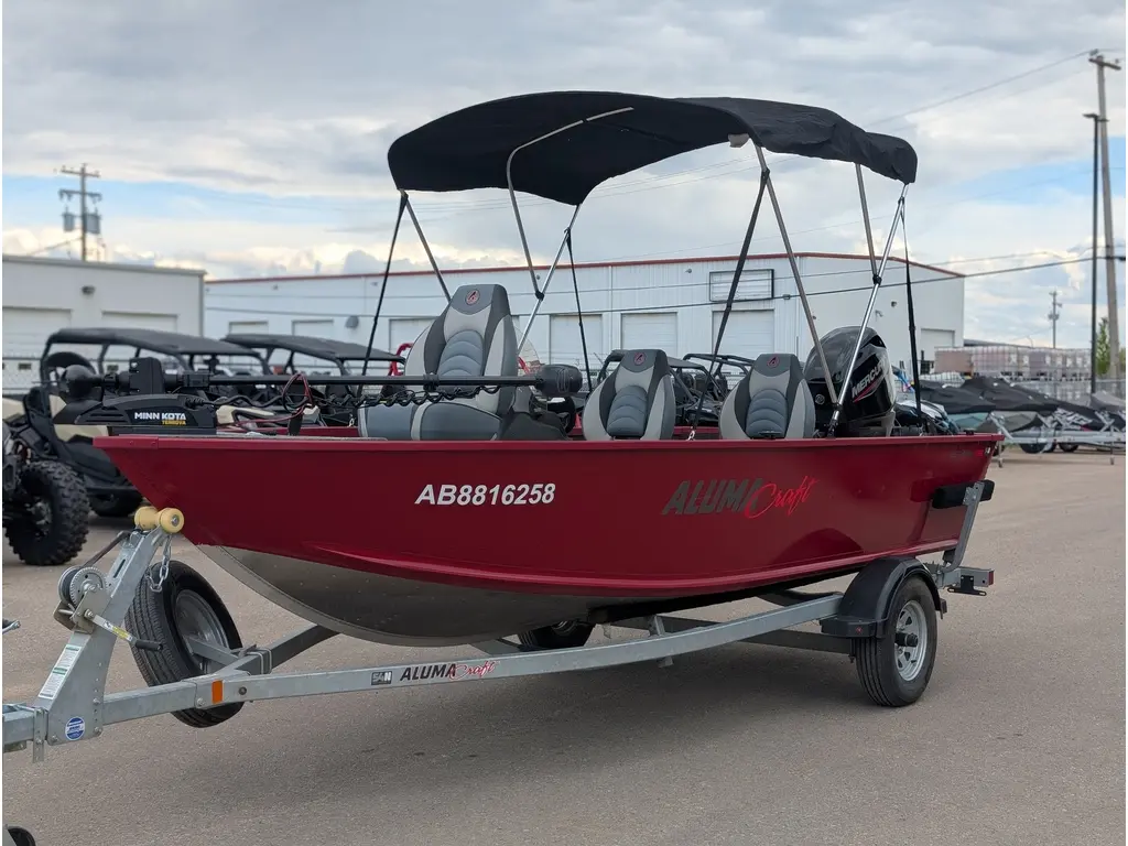 2022 Alumacraft Escape 165 Side Console 50HP w/Trailer
