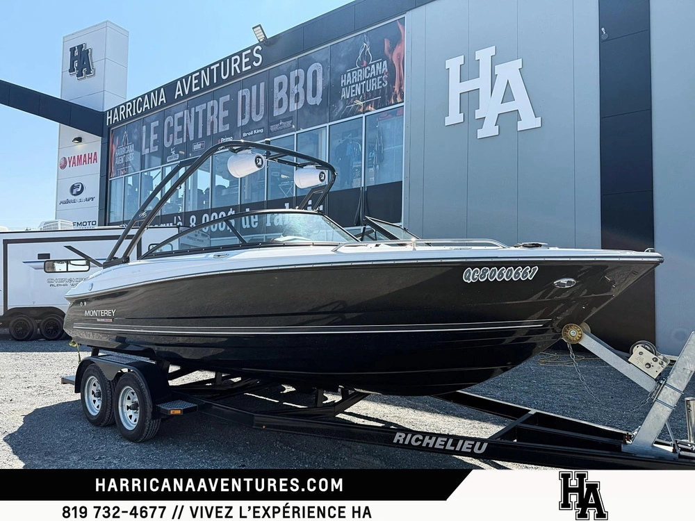 Monterey Boats 224fs Noir Onyx 2022 alt