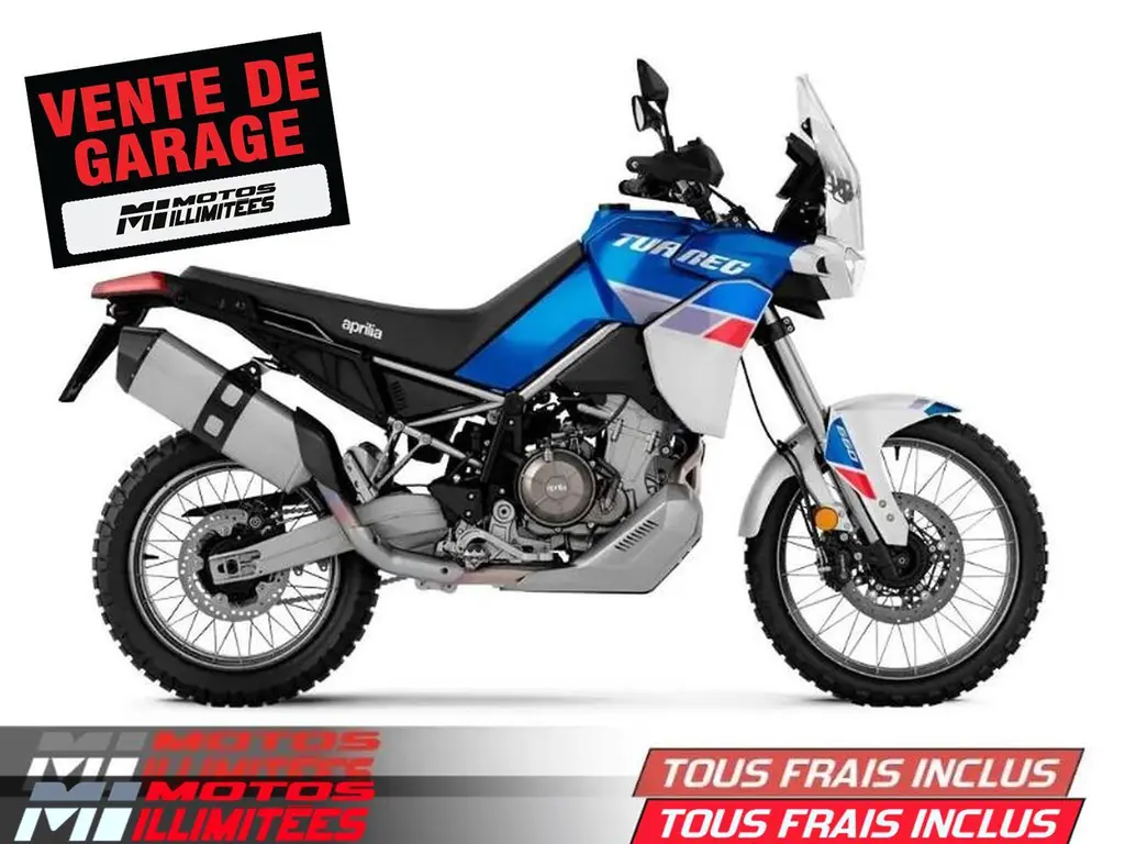 2023 Aprilia Tuareg 660 Indaco Tagelmust 