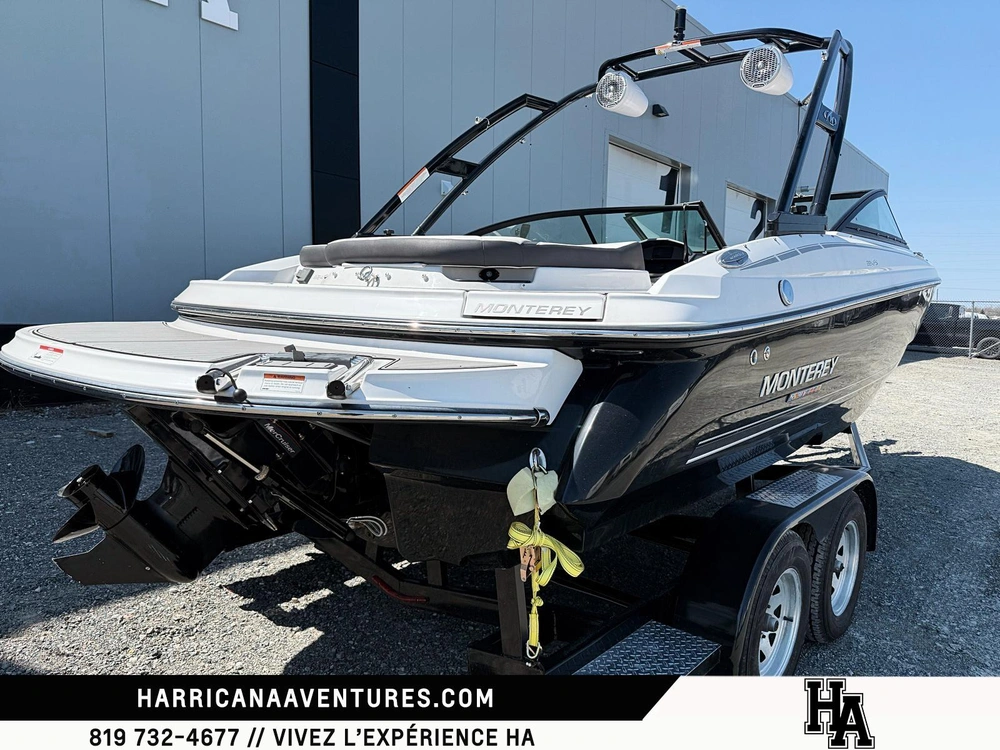 Monterey Boats 224fs Noir Onyx 2022 alt