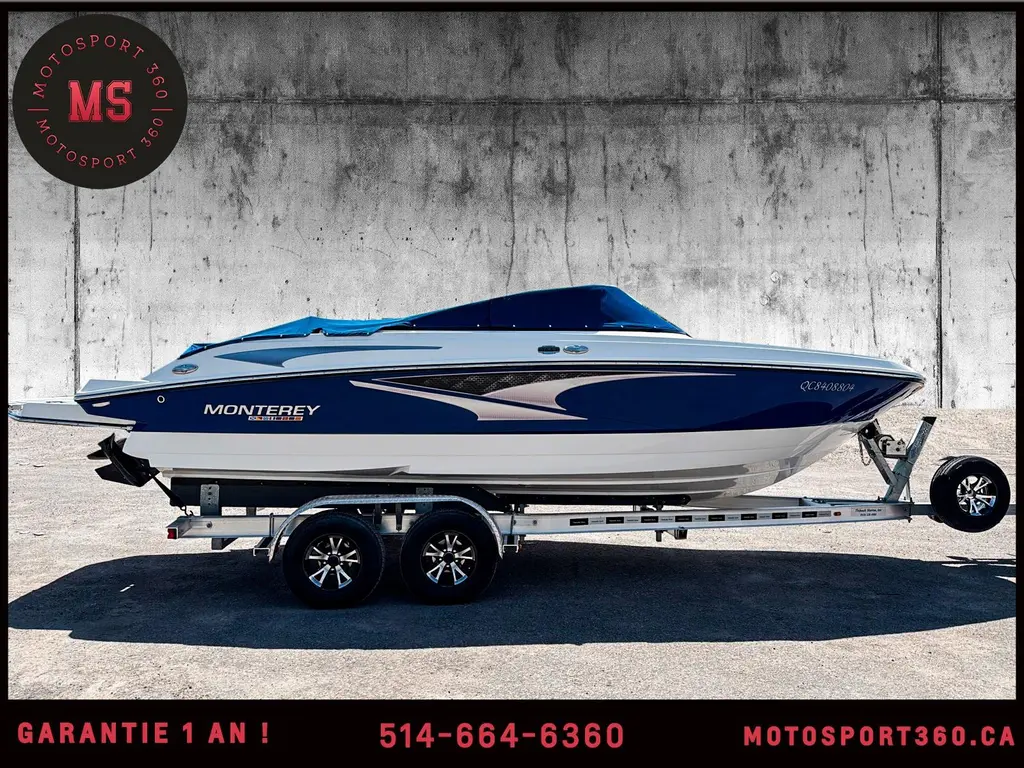 2023 MONTEREY M22 4.5L MERCRUISER ! MEILLEUR PRIX DU MARCHÉ !