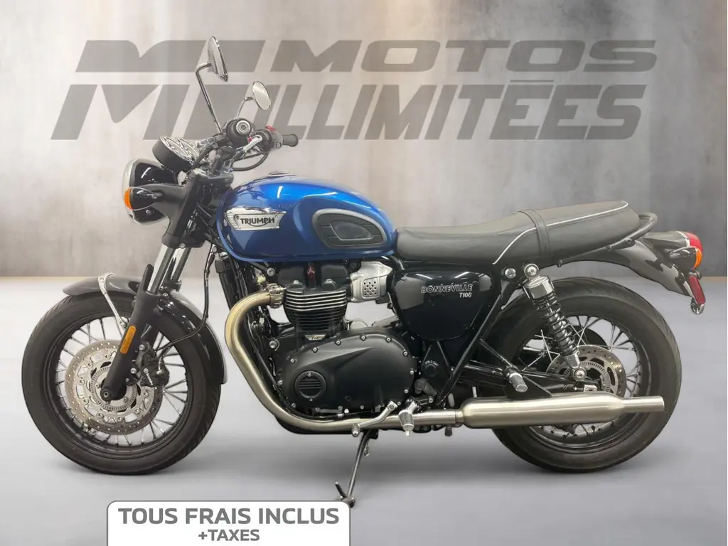 2023 Triumph Bonneville T100 Chrome Edition