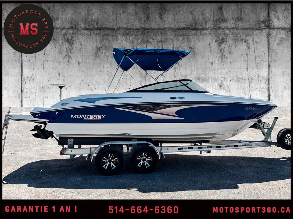 2023 MONTEREY M22 4.5L MERCRUISER ! HAUT DE GAMME ! MEILLEUR PRIX DU MARCHÉ !