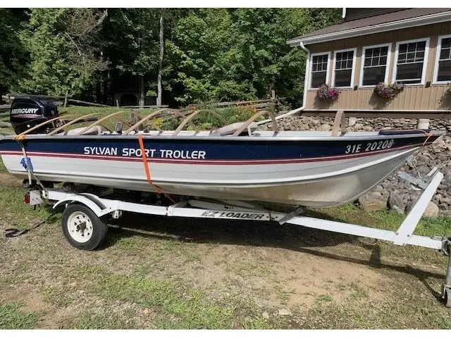 1990 Sylvan SPORT TROLLER W/ MERCURY F25