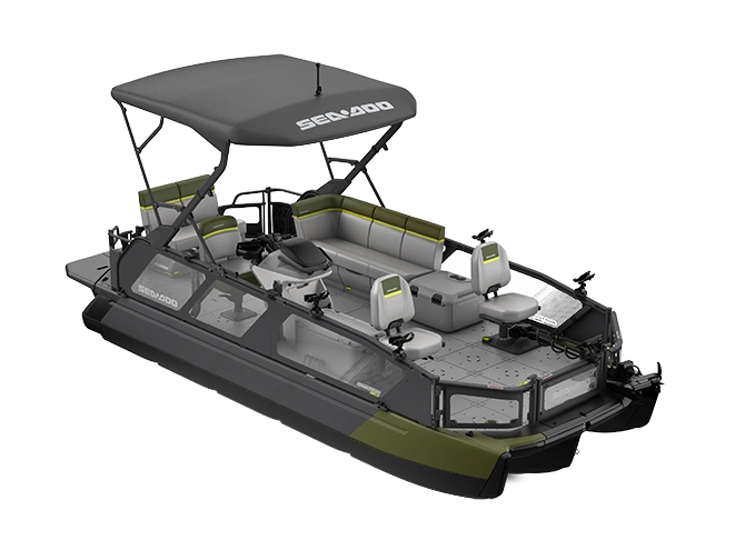 2025 Sea-doo Switch Fish 21' 230hp Galvanized Trailer alt
