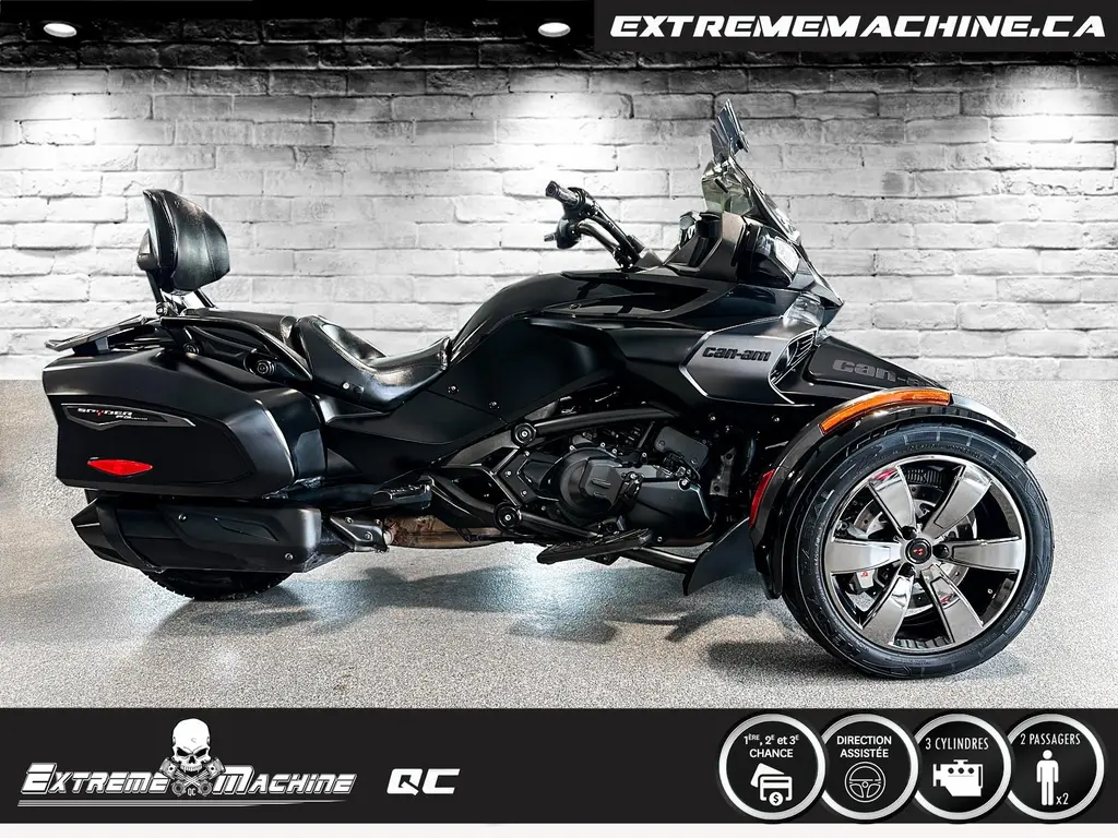 2016 Can-Am SPYDER F3 LIMITED – SE6 TRÈS PROPRE!!!