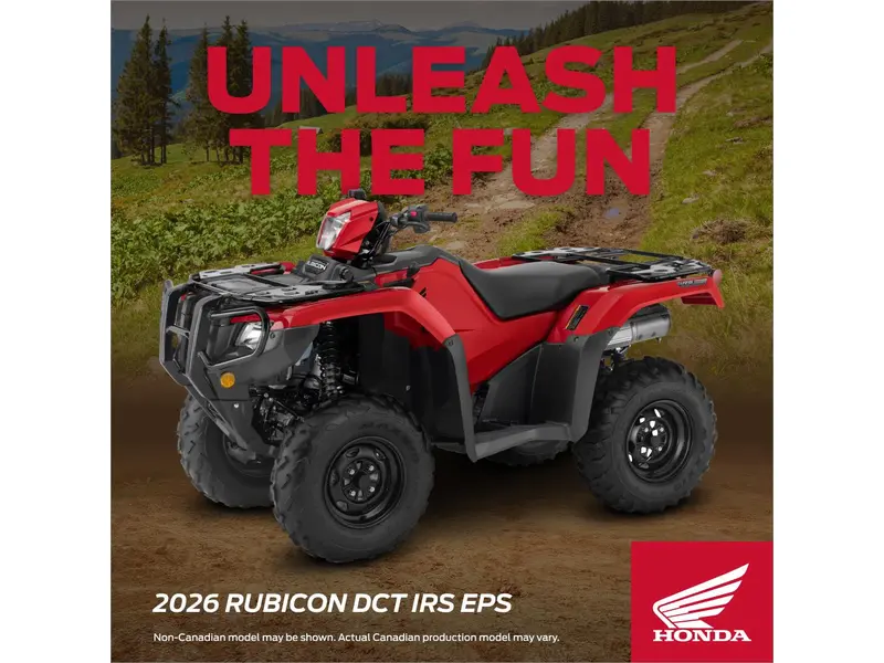 2026 Honda Rubicon 520 DCT IRS EPS CAMO