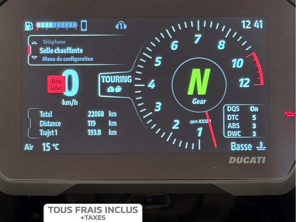 2021 Ducati Multistrada V4 S Travel + Radar sw