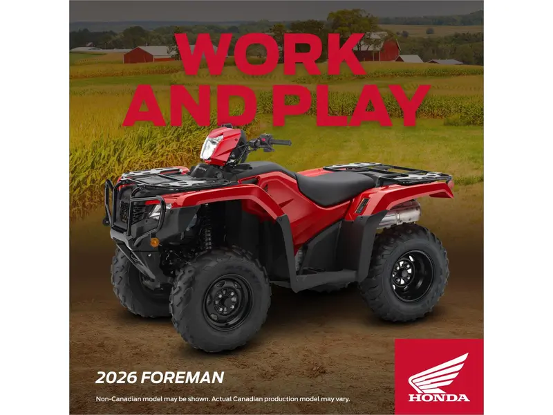 2026 Honda Foreman 520