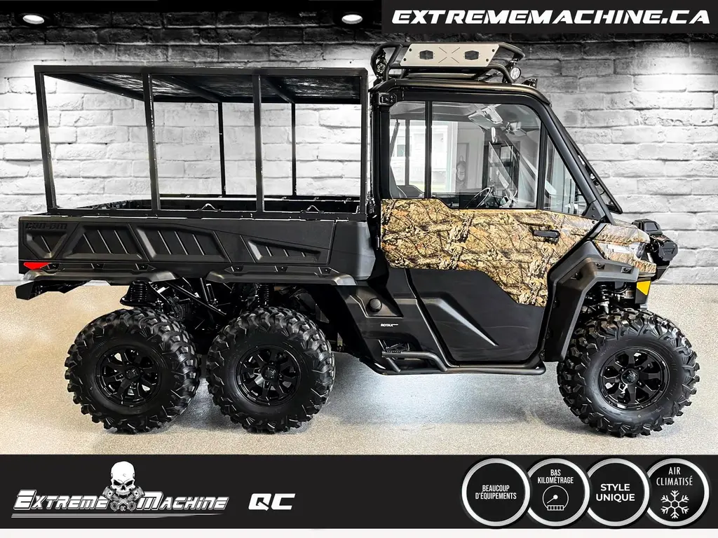 2023 Can-Am DEFENDER LIMITED HD10 6X6 PLUS DE 12000.00$$ D’ACCESSOIRES!!!