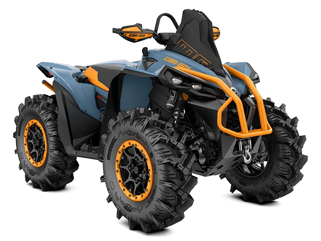 2025 Can-am Renegade X Mr 1000r Scandi Blue & Orange Crush alt
