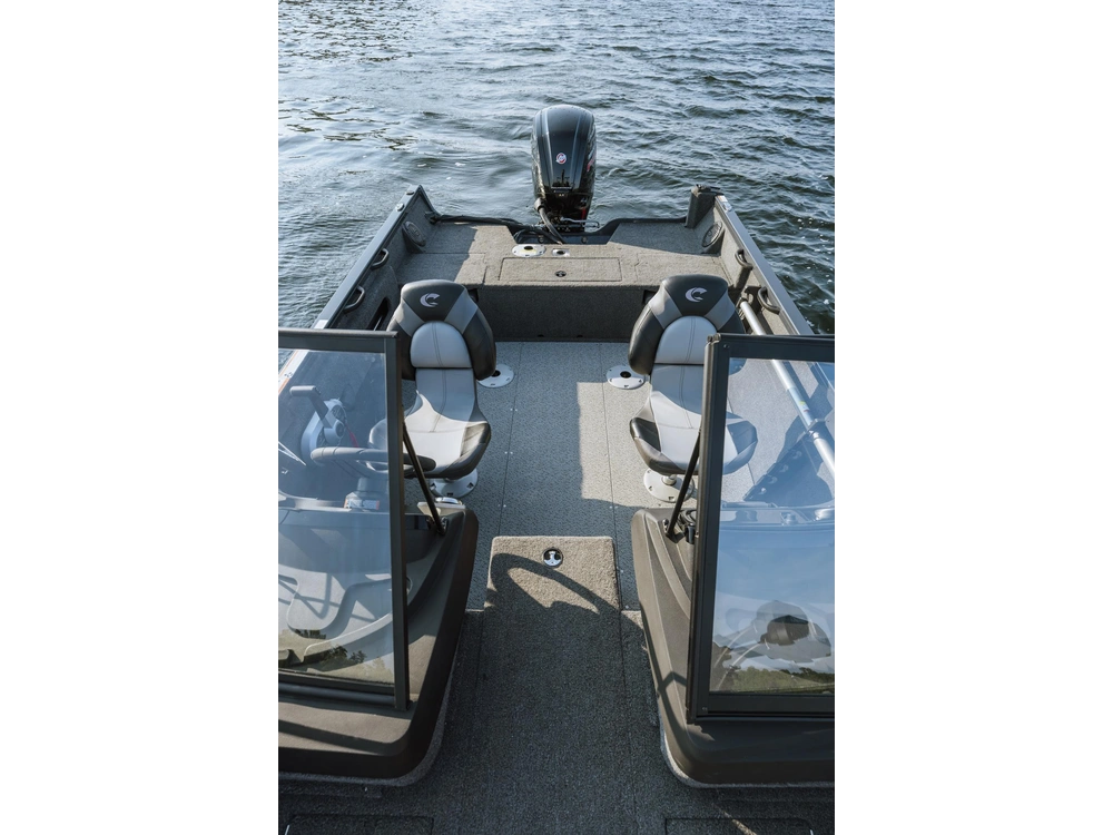 2025 Crestliner 1750 Hawk Wt Jumpseat - Gun Metal alt