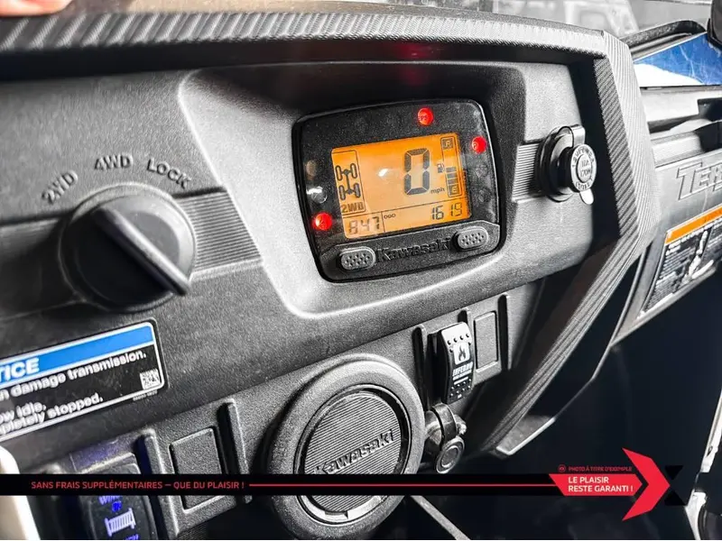 2022 Kawasaki TERYX 800 CABINE+CHAUFFAGE