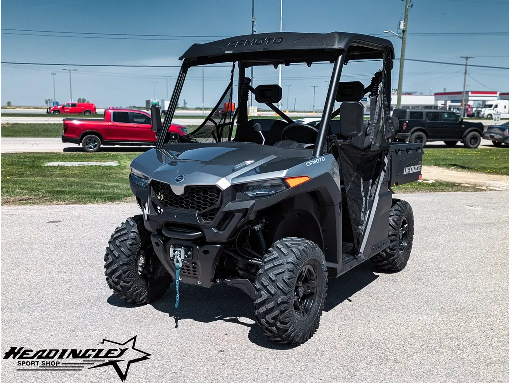 2025 CFMOTO UFORCE 600 // Velocity Grey 