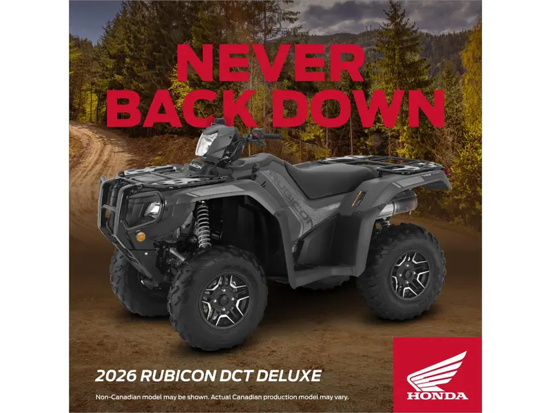 2026 Honda Rubicon 520 DCT Deluxe