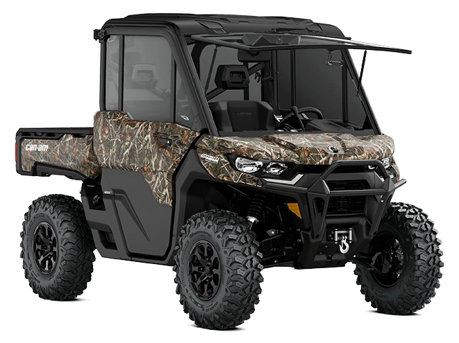 2025 Can-am Defender Limited Cab Hd10 Wildland Camo alt