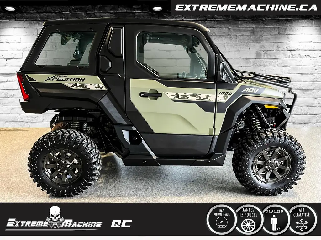 Polaris XPEDITION ADV NORTHSTAR 2025 - BEAUCOUP D'ÉQUIPEMENTS ET BAS KILO !!!