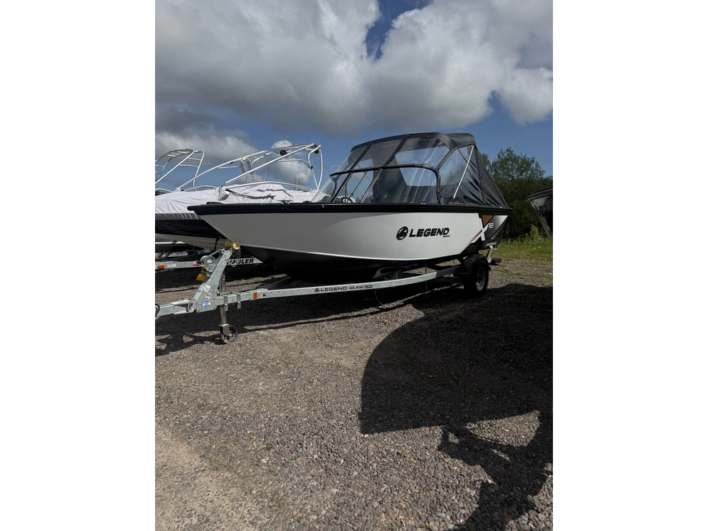 2024 Legend X18 W/ 90 Elpt 4s Merc, Galv Trailer & Bow To Stern Cover