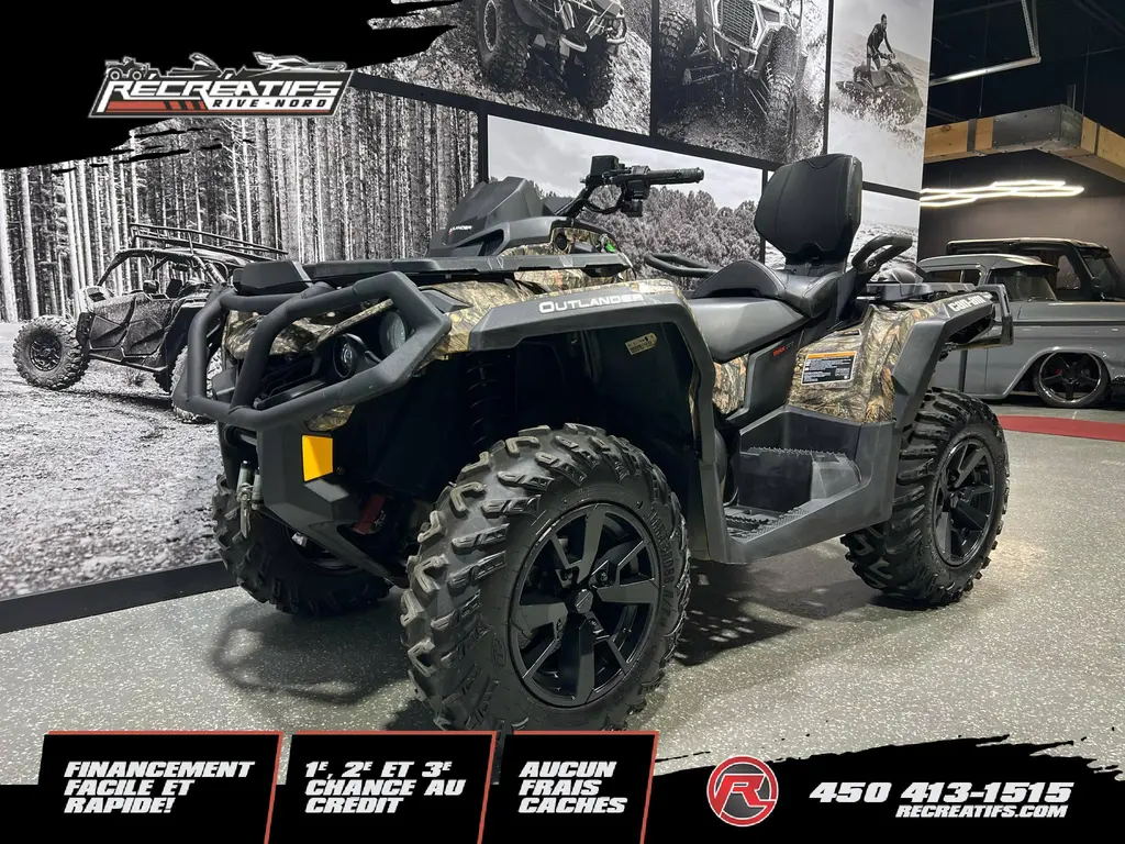 2020 Can-Am OUTLANDER MAX 650 XT MOSSY OAK **VRAI 2 PLACES!**