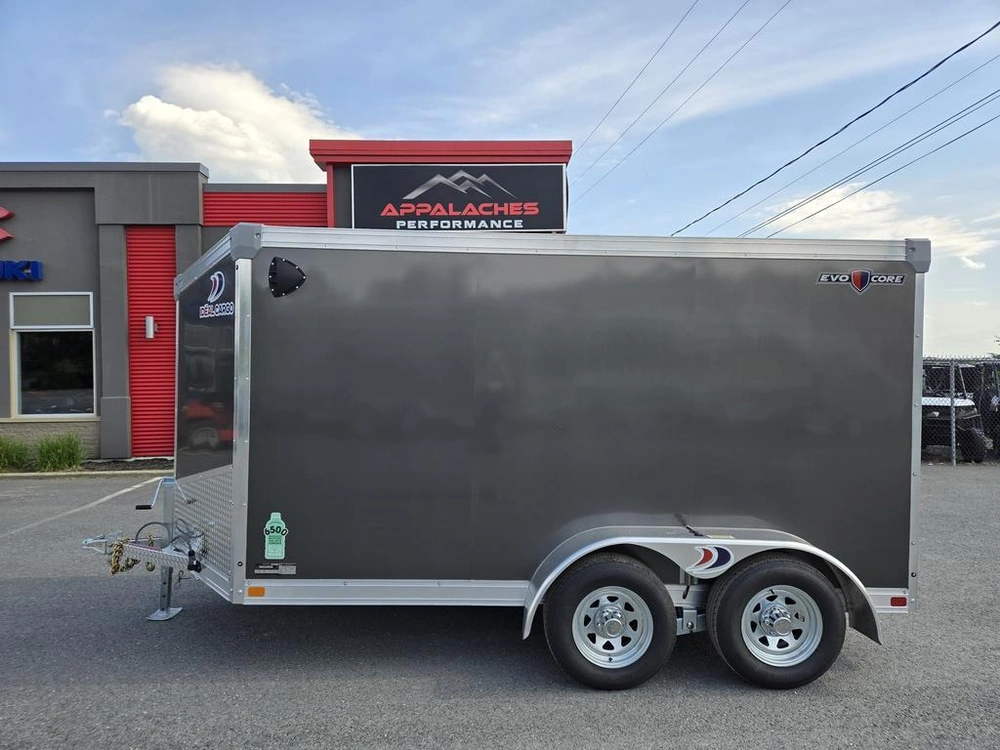 Ideal Cargo Remorque Fermée Évocore 6x12 Porte Rampe 2024 alt