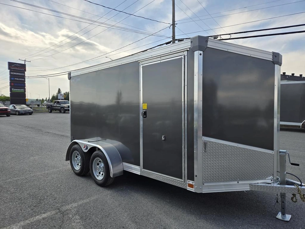 Ideal Cargo Remorque Fermée Évocore 6x12 Porte Rampe 2024 alt