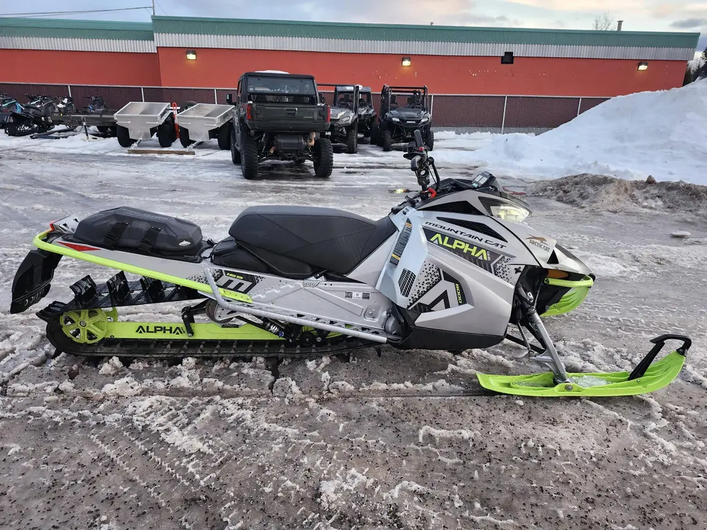 2020 Arctic Cat M Mountain Cat Alpha One 165"/3.00" Silver