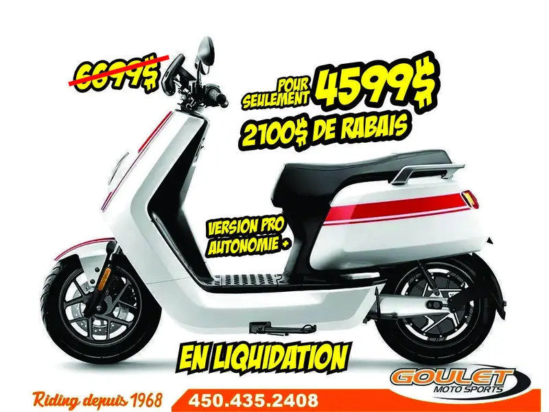 2022 NIU NIU NQi GTS PRO E-SCOOTER