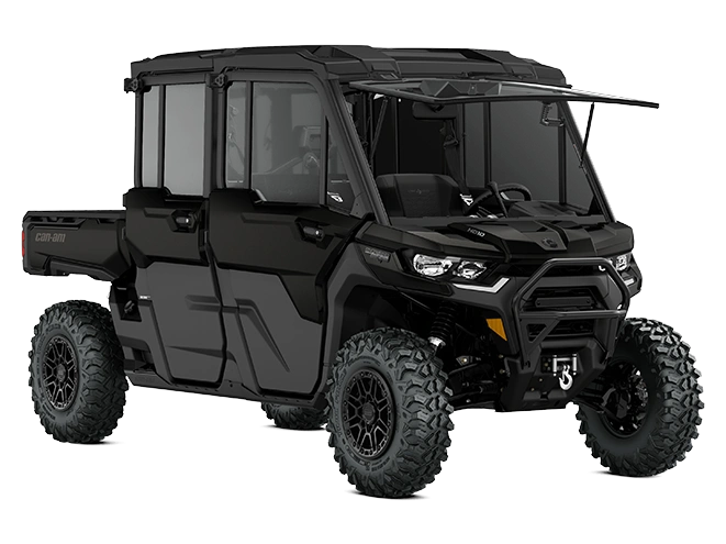 2025 Can-am Defender Max Lone Star Cab Hd10 Stealth Black alt