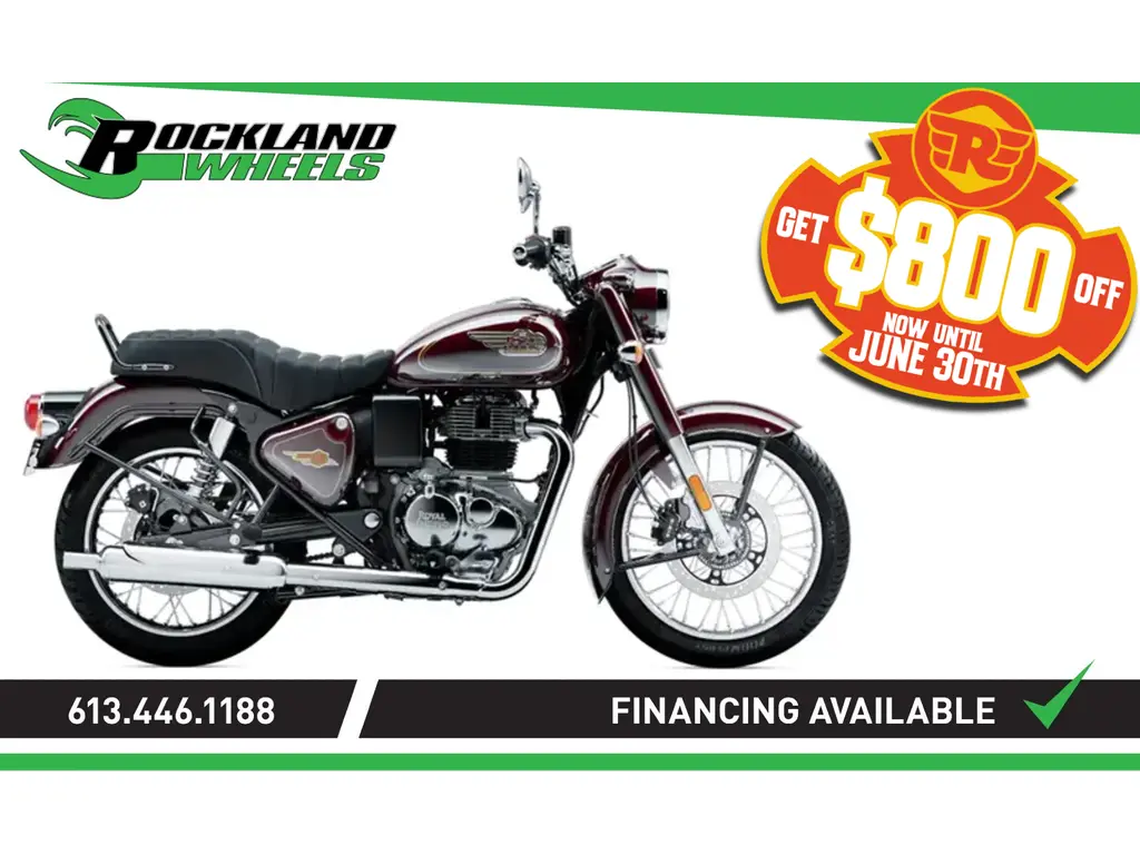Royal Enfield BULLET 350 - STANDARD MAROON 2024