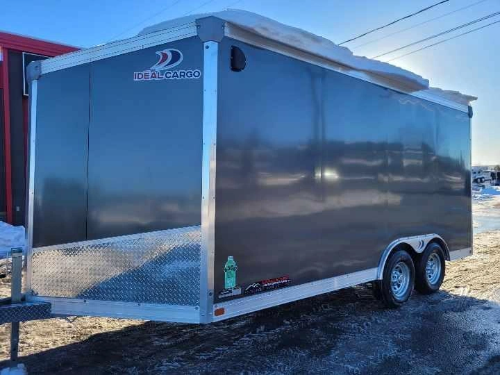 Ideal Cargo Idev8.516ta3 8.5 X 16 Evocore Porte Rampe 2024 alt