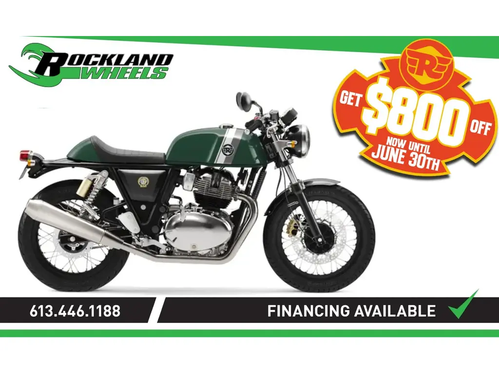 Royal Enfield CONTINENTAL GT 650 - BRITISH RACING GREEN 2024
