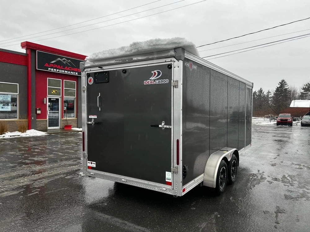 Ideal Cargo Idev718ta2 7x14 Evocore Porte Rampe 2025 alt