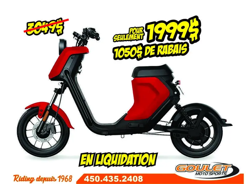 2022 Autre UQi + MOPED ÉLECTRIQUE thumbnail 2