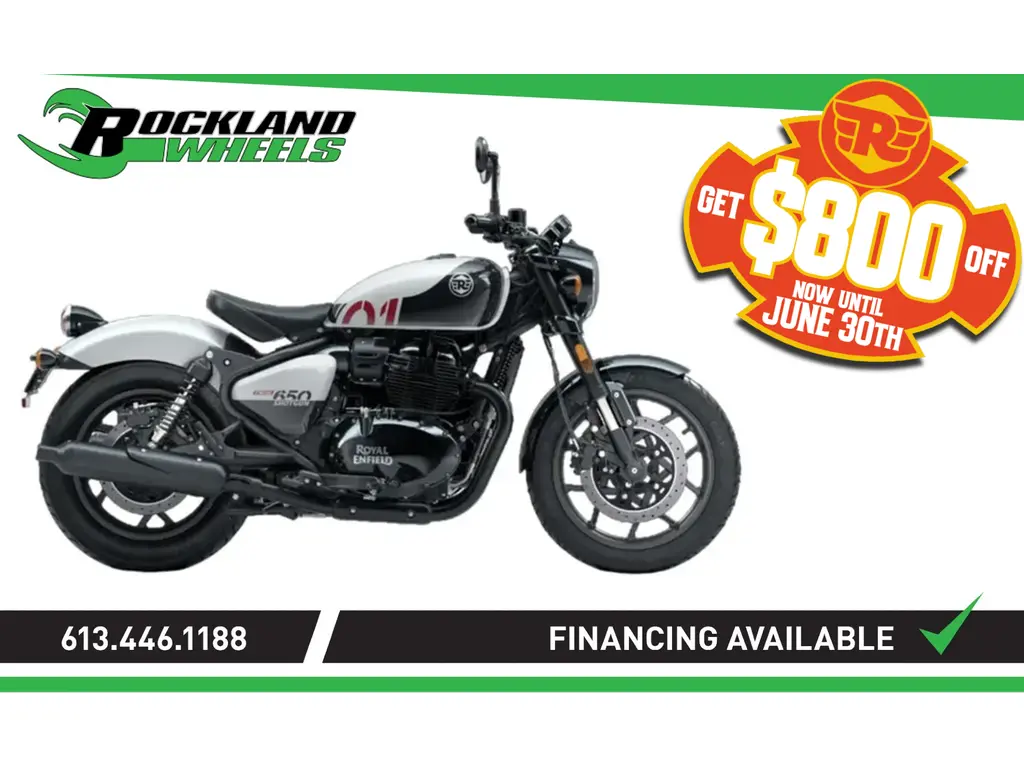 Royal Enfield SHOTGUN 650 - STENCIL WHITE 2024